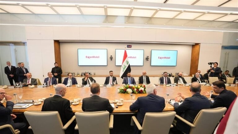 الزيدي-يؤكد-لإكسون-موبيل-اهتمام-العراق-بإنهاء-احتياجه-من-استيراد-الغاز