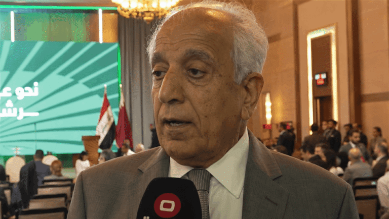 خليل-زاد-من-واشنطن-للسومرية:-الزيدي-يحظى-بدعم-أمريكي-ونجاح-رؤيته-مرهون-بحصر-السلاح-بيد-الدولة