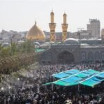 دخول-الخطة-الأمنية-للزيارة-الأربعينية-حيز-التنفيذ-وبدء-نصب-المواكب-الحسينية