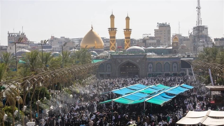 دخول-الخطة-الأمنية-للزيارة-الأربعينية-حيز-التنفيذ-وبدء-نصب-المواكب-الحسينية
