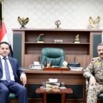 الأعرجي-يهنئ-الشمري-بمنصبه-الجديد-ويبحث-معه-تعزيز-التنسيق-الأمني
