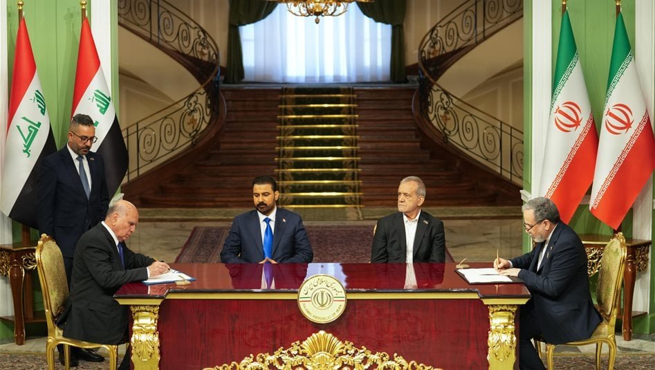 البيان-المشترك-بين-العراق-وإيران-بعد-اختتام-زيارة-الزيدي-الى-طهران