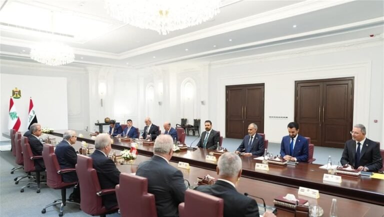 العراق-ولبنان-يجريان-مباحثات-مشتركة-تخص-النفط-والاتصالات