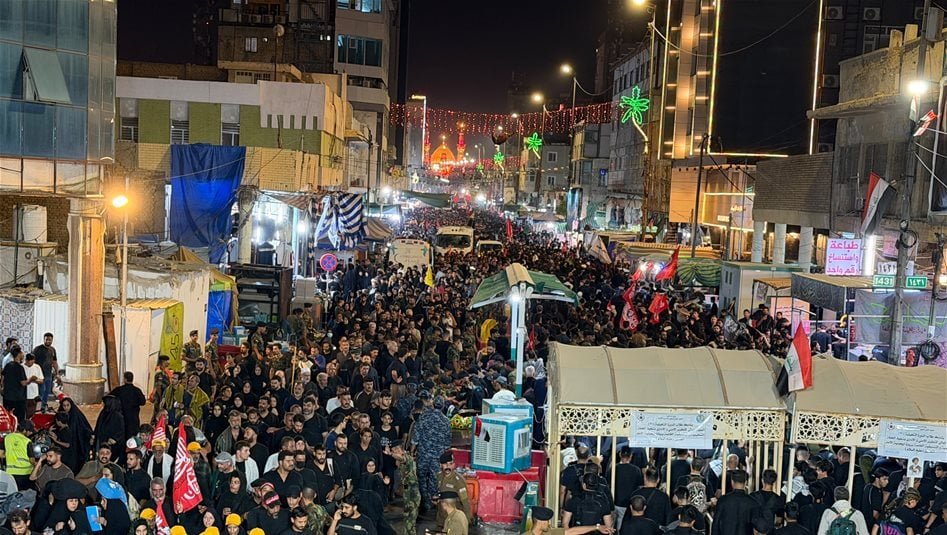بالصور.-ملايين-الزائرين-يحيون-ليلة-الأربعين-في-كربلاء