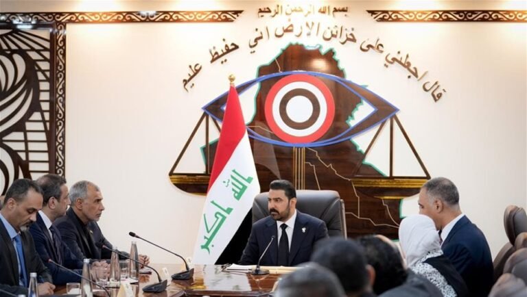 الزيدي-يزور-ديوان-الرقابة-المالية-ويصدر-عدة-توجيهات