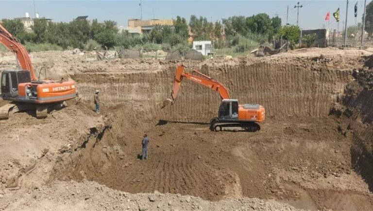 في-الديوانية.-تواصل-أعمال-تنفيذ-مشروع-مجاري-غماس