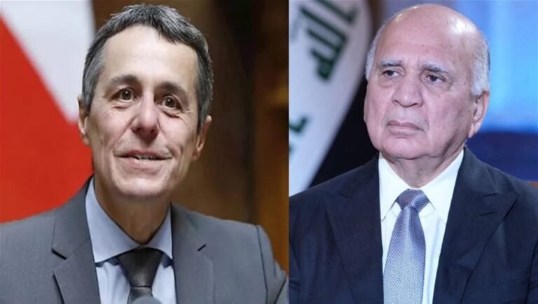 العراق-وسويسرا-يؤكدان-أهمية-إطلاق-مبادرات-لوقف-صراع-المنطقة