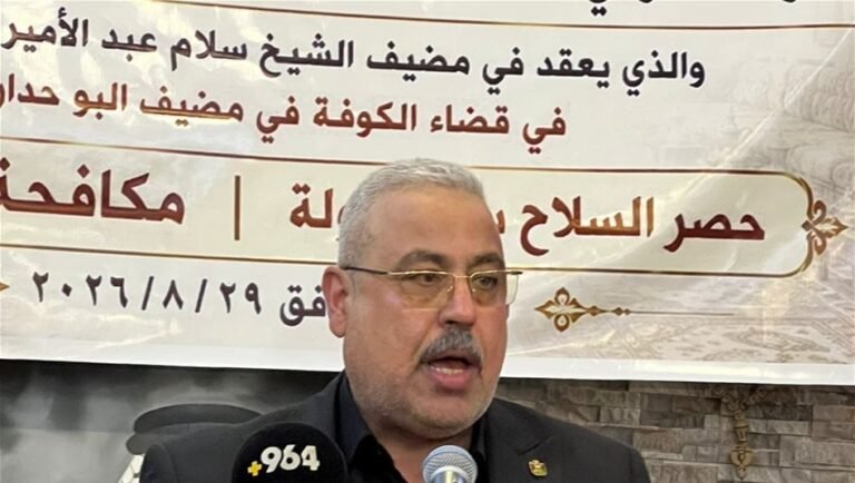 مدير-شؤون-عشائر-العراق:-العشائر-أول-من-سلم-السلاح-وداعمون-لحصره-بيد-الدولة