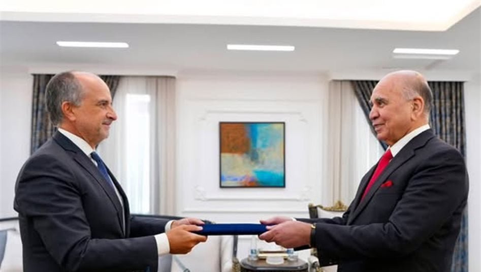 السفير-الفرنسي-الجديد-يقدم-أوراق-اعتماده-في-بغداد