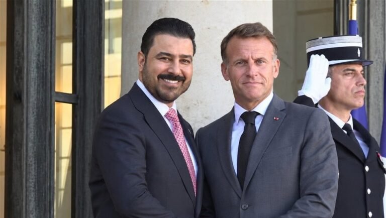ماكرون-يستقبل-الزيدي-في-الإليزيه-لبحث-التعاون-الدفاعي-وأمن-الطاقة