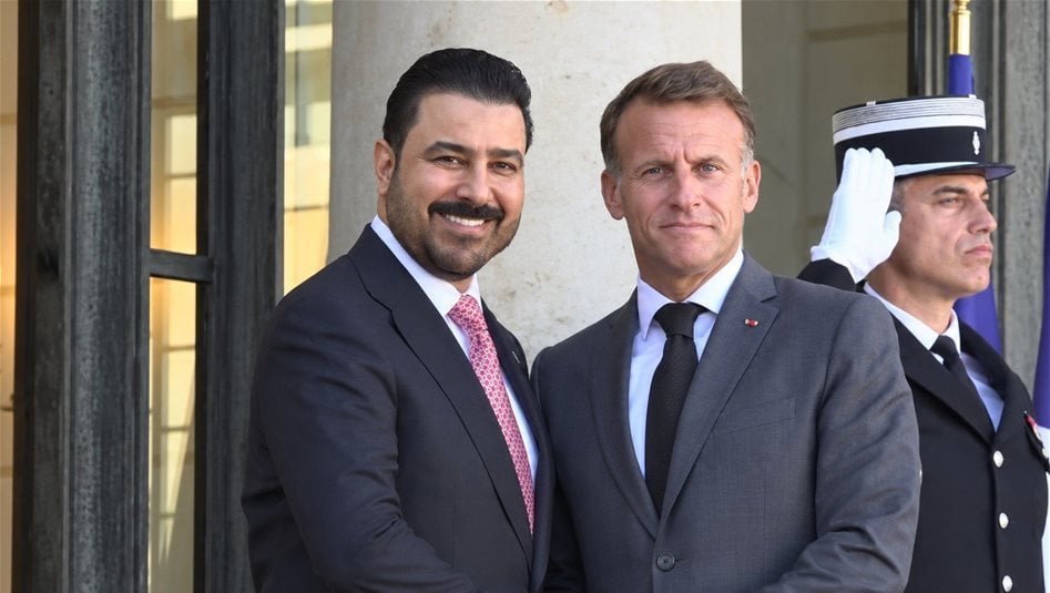 ماكرون-يستقبل-الزيدي-في-الإليزيه-لبحث-التعاون-الدفاعي-وأمن-الطاقة