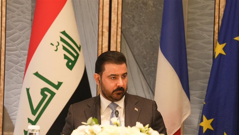 الزيدي-يتحدث-من-باريس-عن-طريق-التنمية-ورفع-انتاج-العراق-من-النفط