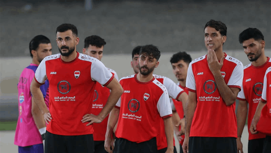 بالصور-من-جدة.-أسود-الرافدين-يستعدون-لمواجهة-السعودية-في-خليجي-27