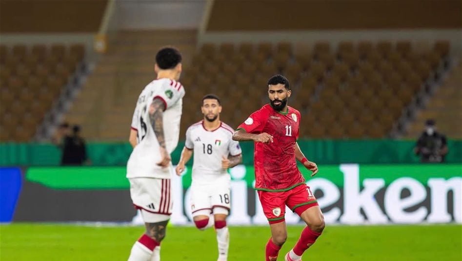 الإمارات-تتجاوز-عُمان-وتضرب-موعداً-مع-السعودية-بنهائي-خليجي-27