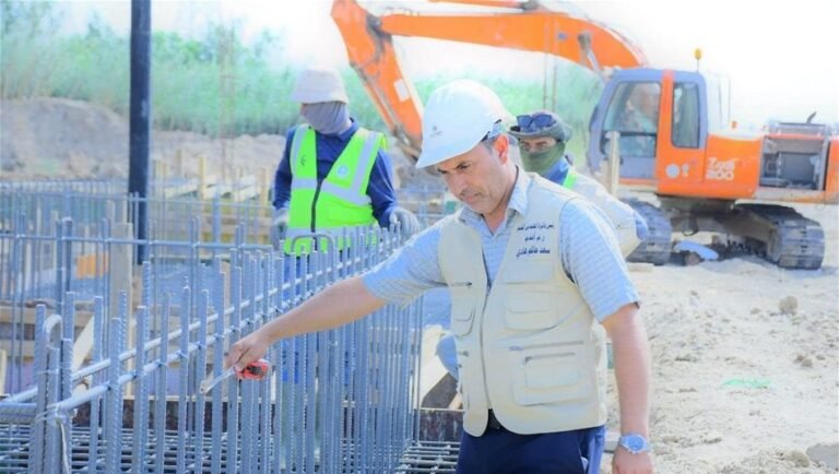 المديرية-العامة-للمجاري-تعلن-نسبة-مشروع-مجاري-الديوانية-الكبير