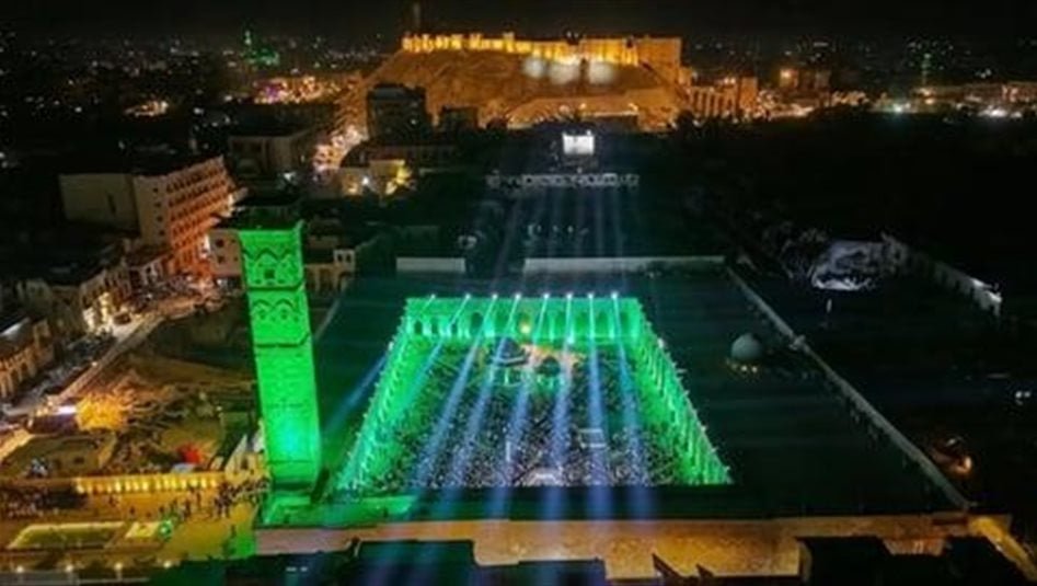 بعد-13-عاماً.-سوريا-تعيد-افتتاح-الجامع-الأموي-الكبير-في-حلب