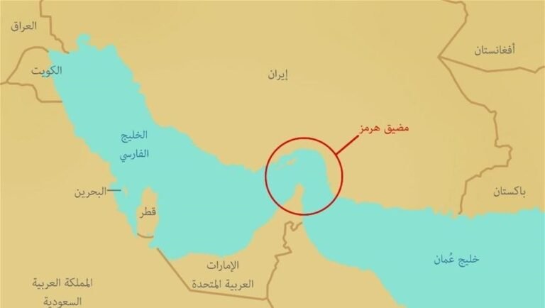 بالفيديو.-غرق-سفينة-تحمل-أكثر-من-2500-حاوية-في-هرمز