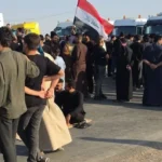 ميسان-تمهل-الحكومة-حتى-الخميس-لفتح-منفذ-الشيب-وتهدد-بالعصيان-المدني-(فيديو)