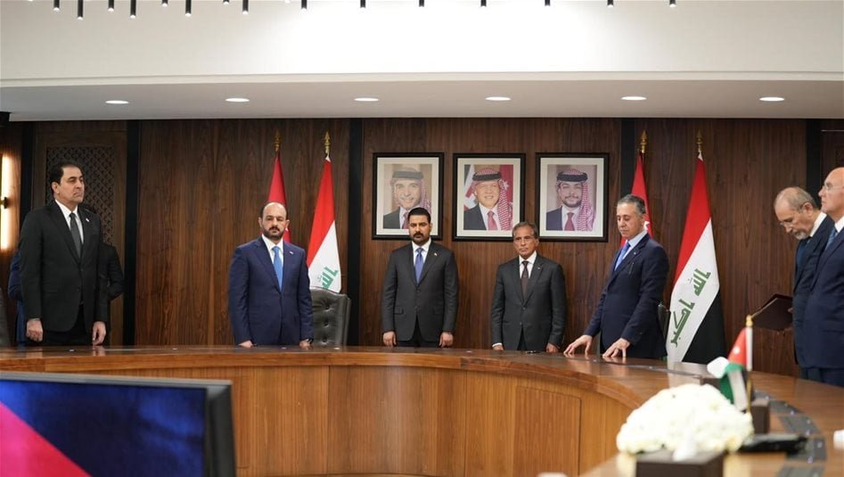 العراق-والأردن-يوقعان-على-9-مذكرات-تفاهم-وبرامج-تنفيذية
